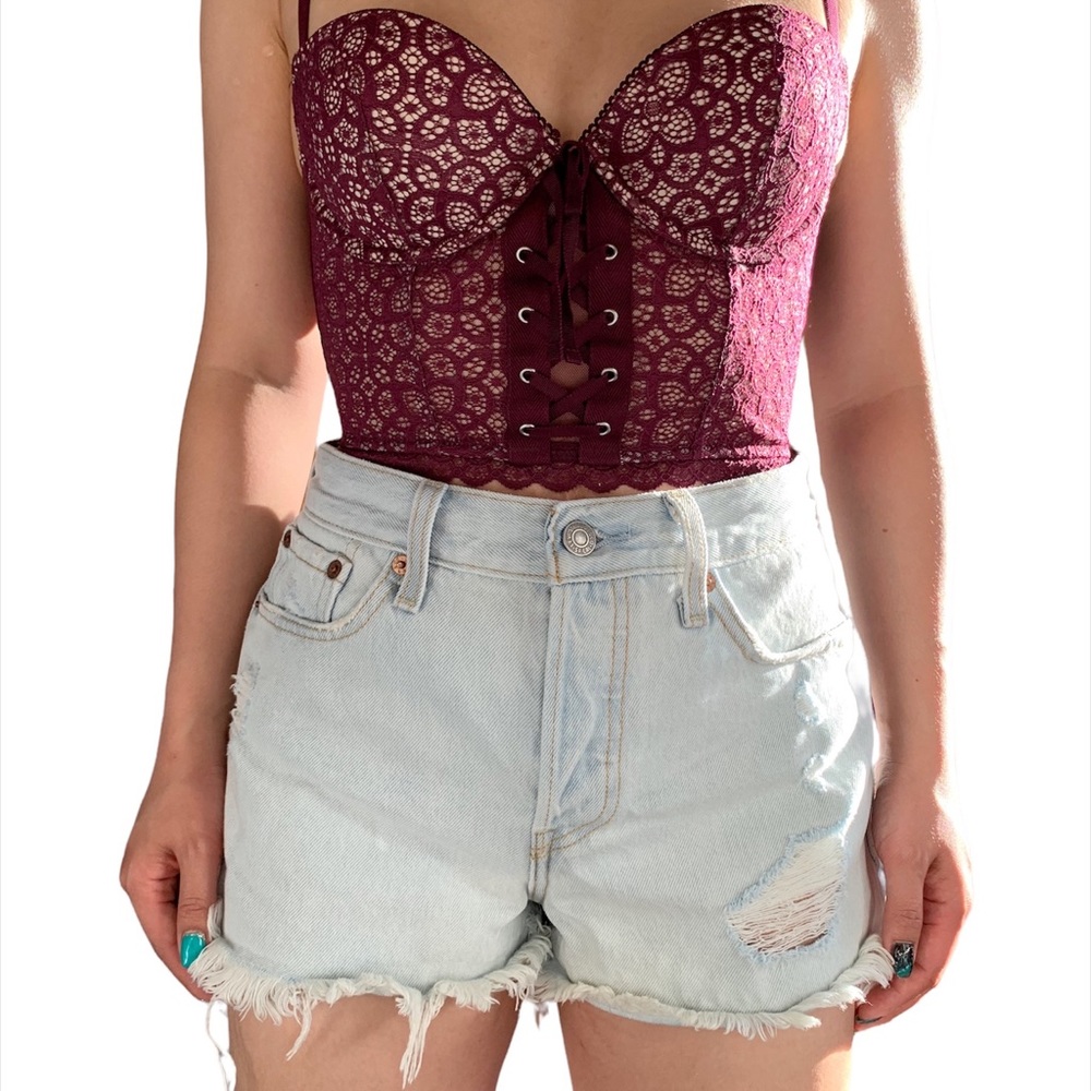 VICTORIA SECRET CORSET BRA SIZE 32C